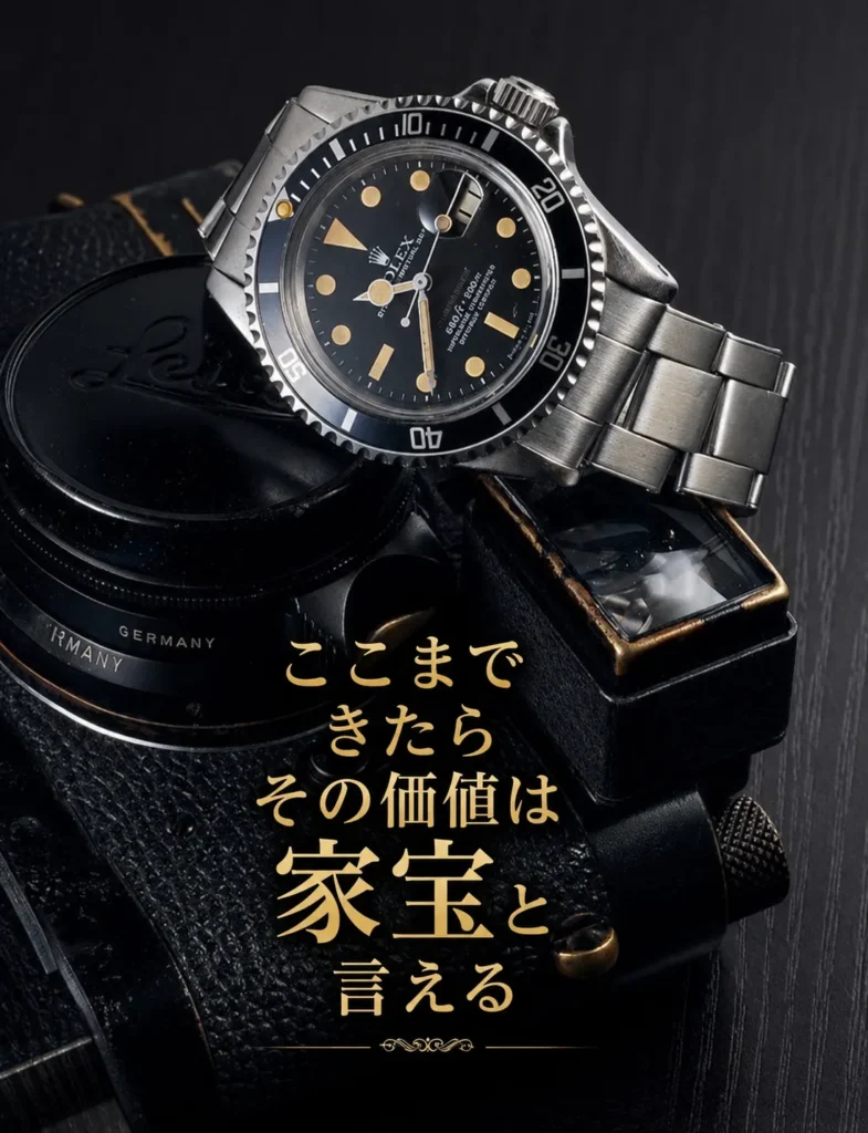 50年使い込んだロレックス